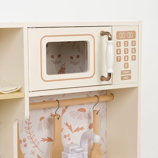 Bianca - Cuisine avec robinet fonctionnel, lave-linge et four