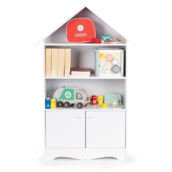 Bibliothèque avec espace de rangement Domeček