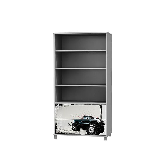 Bibliothèque OFF ROAD avec tiroirs