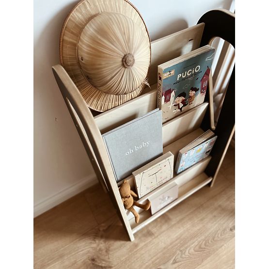 Bibliothèque pour enfants SLIM S - noire