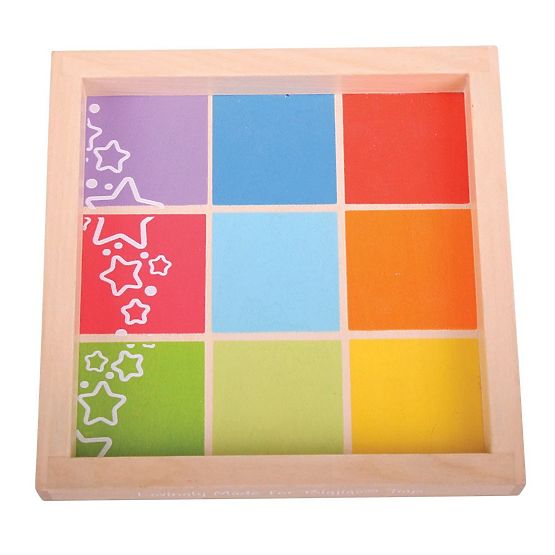 Bigjigs Baby Blocs en bois avec images