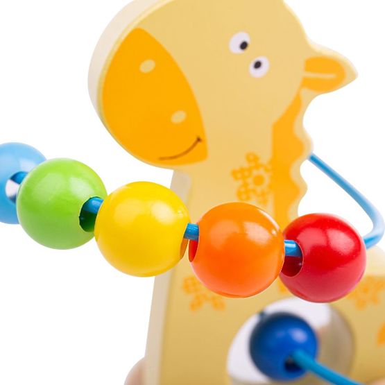 Bigjigs Labyrinthe bébé girafe sur roues