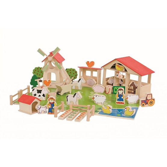 Bigjigs Grande ferme en bois