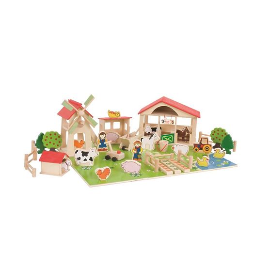 Bigjigs Grande ferme en bois