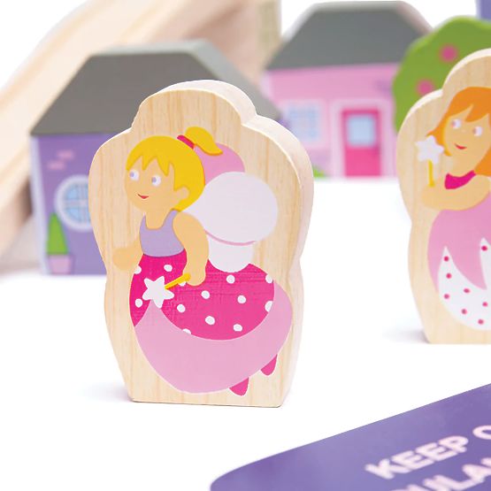 Bigjigs Rail Grande voie ferrée princesse en bois