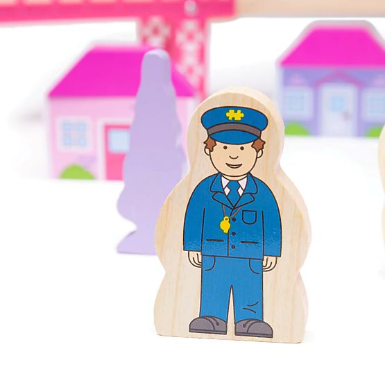 Bigjigs Rail Grande voie ferrée princesse en bois
