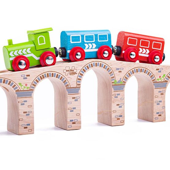 Bigjigs Rail Pont ferroviaire long