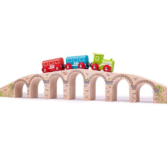 Bigjigs Rail Pont ferroviaire long
