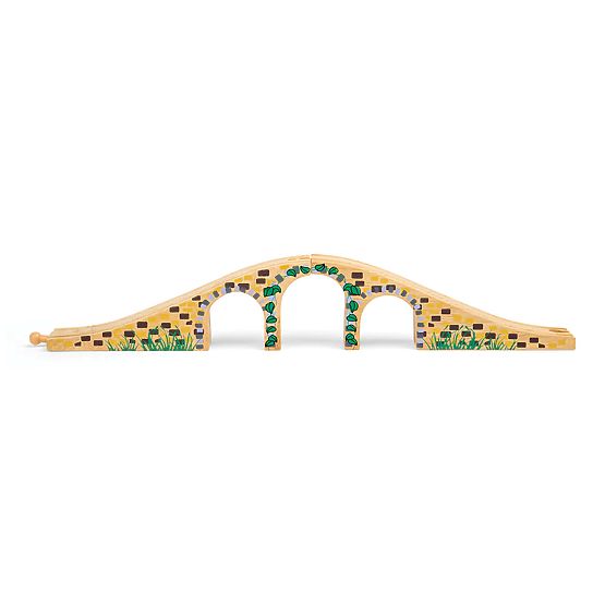 Bigjigs Rail Pont ferroviaire en bois
