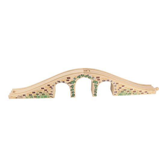 Bigjigs Rail Pont ferroviaire en bois