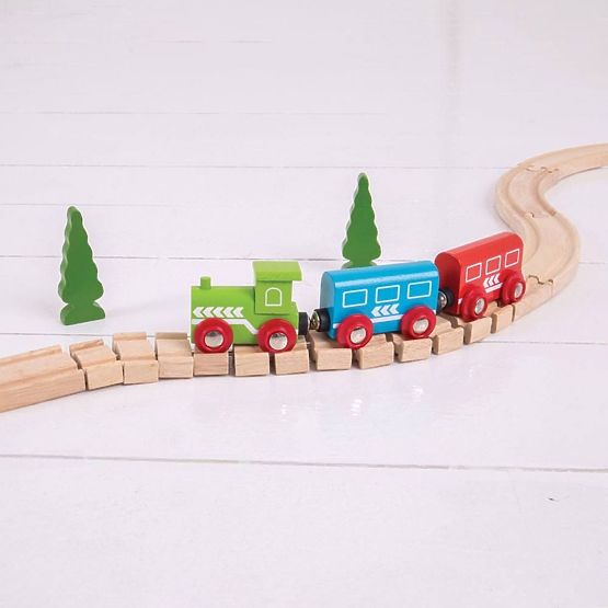 Bigjigs Rail Rail flexible 2 pièces