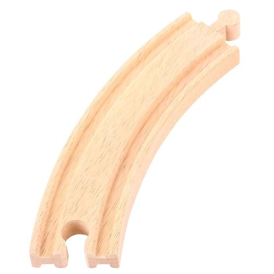 Bigjigs Rail Rails circulaires longs 17 cm 4 pcs