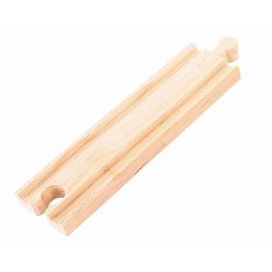 Bigjigs Rail Rails droits moyens 16 cm 4 pcs