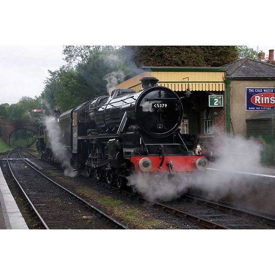 Bigjigs Rail Réplique en bois de la locomotive à moteur Black 5