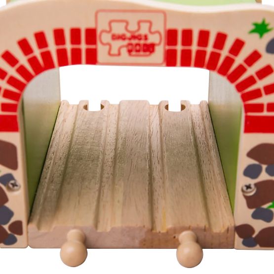 Bigjigs Rail Tunnel ferroviaire double