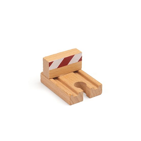 Bigjigs Rail Voie ferrée en bois avec route de campagne 80 pièces