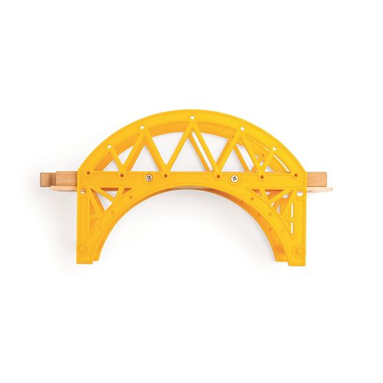 Bigjigs Rail Voie ferrée en bois avec route de campagne 80 pièces
