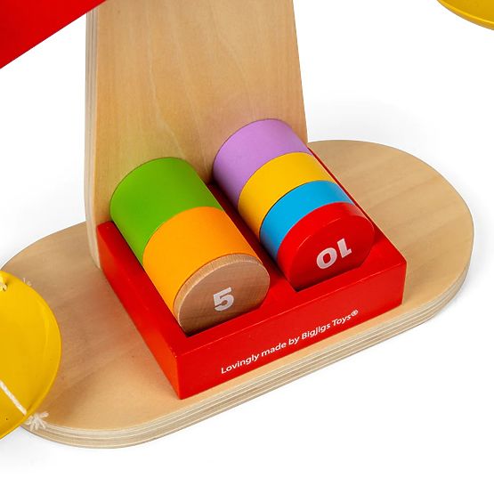 Bigjigs Toys Balance avec poids d'équilibrage