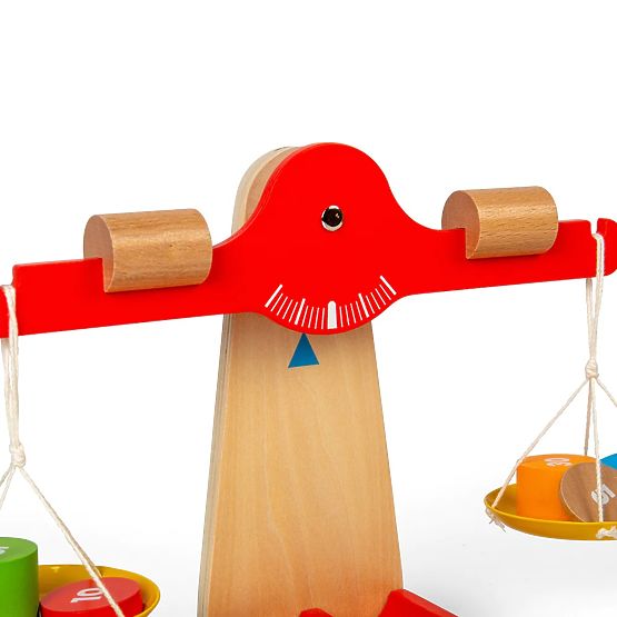 Bigjigs Toys Balance avec poids d'équilibrage