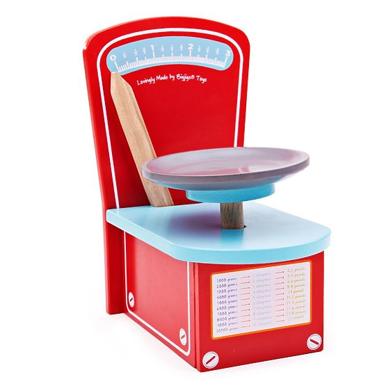 Bigjigs Toys Balance de cuisine en bois