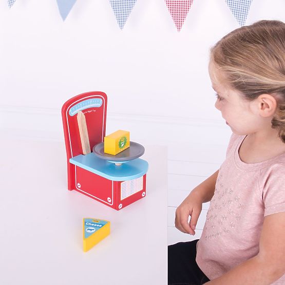 Bigjigs Toys Balance de cuisine en bois