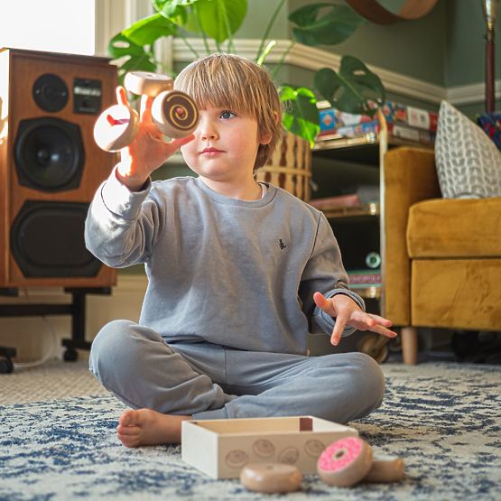Bigjigs Toys Boîte avec donuts