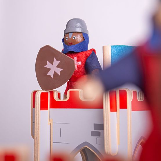 Bigjigs Toys Chevaliers Médiévaux