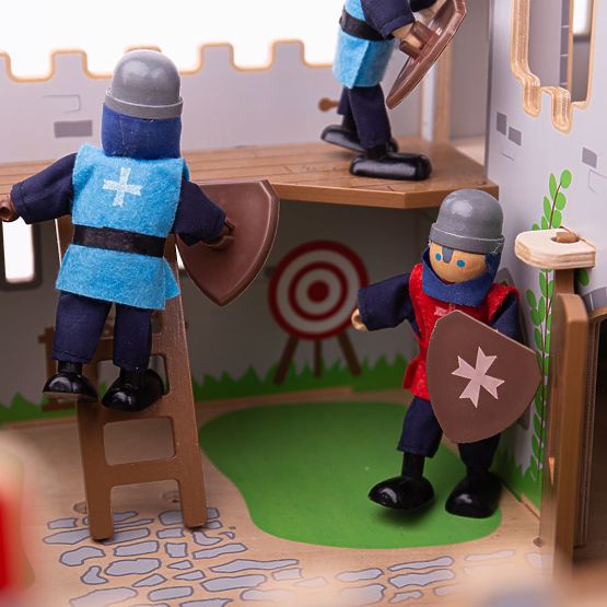 Bigjigs Toys Chevaliers Médiévaux