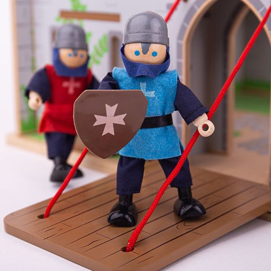 Bigjigs Toys Chevaliers Médiévaux