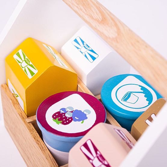Bigjigs Toys Produits de cocktail dans une boîte portable