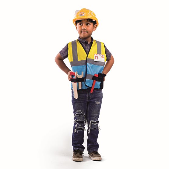 Bigjigs Toys Costume de constructeur