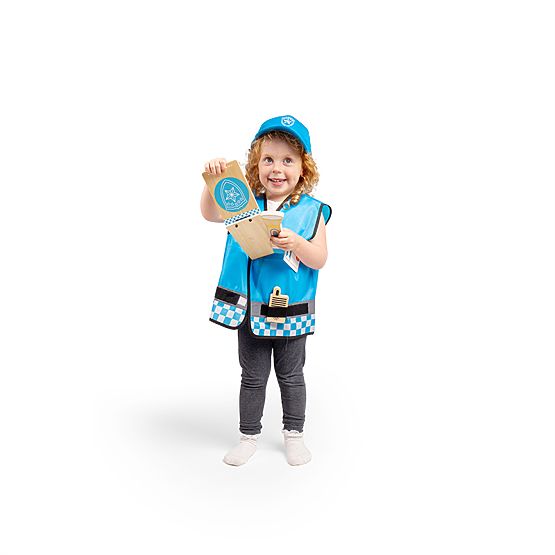 Bigjigs Toys Costume de policier