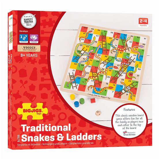 Bigjigs Toys Échelles et Serpents 2