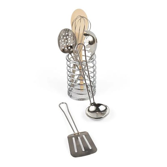 Bigjigs Toys Ensemble d'ustensiles de cuisine