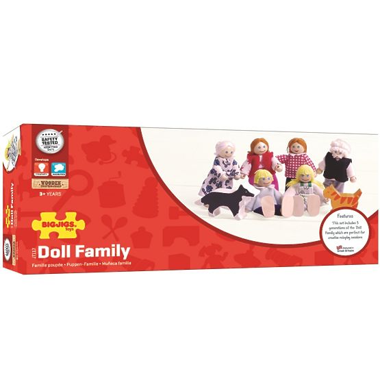 Bigjigs Toys Ensemble de maison familiale