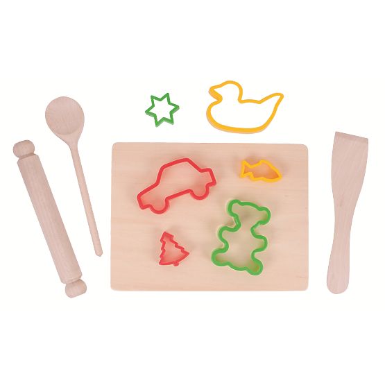 Bigjigs Toys Ensemble de pâtisserie avec emporte-pièces