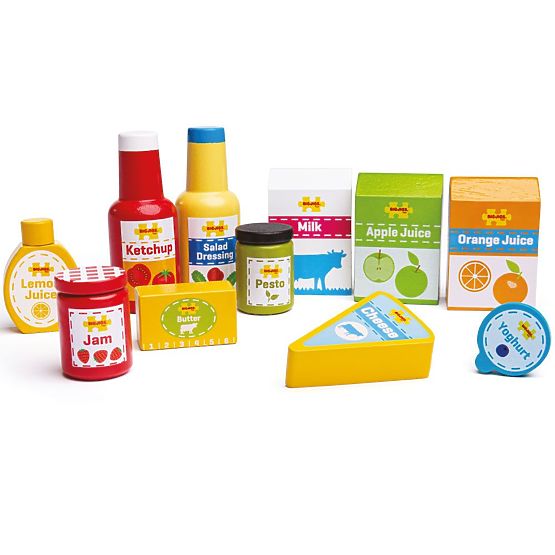 Bigjigs Toys Ensemble de produits frais