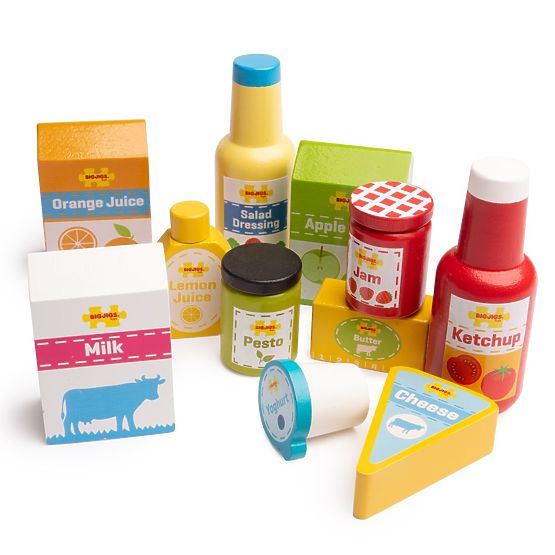 Bigjigs Toys Ensemble de produits frais