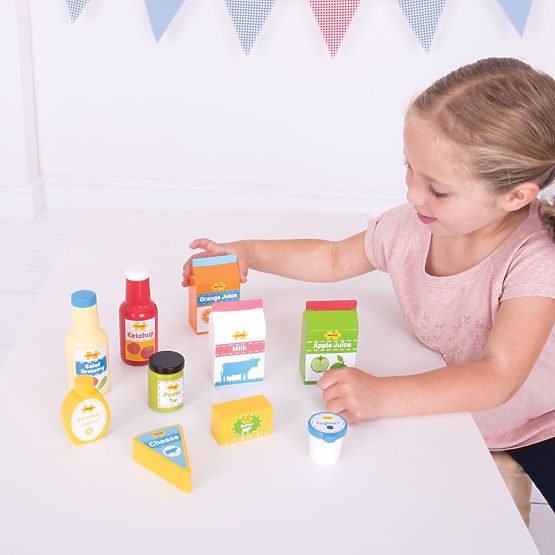 Bigjigs Toys Ensemble de produits frais
