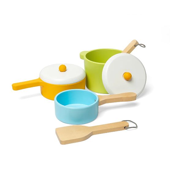 Bigjigs Toys Ensemble de vaisselle 7 pièces