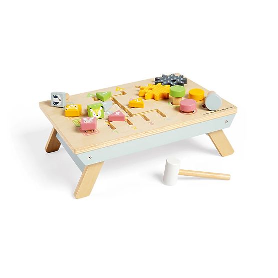 Bigjigs Toys établi avec marteau en bois