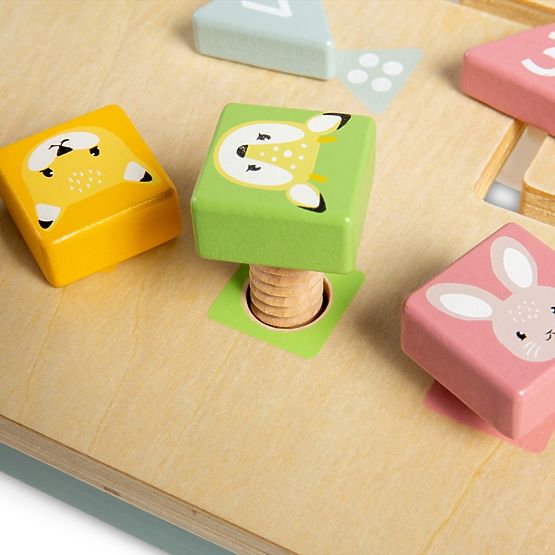 Bigjigs Toys établi avec marteau en bois