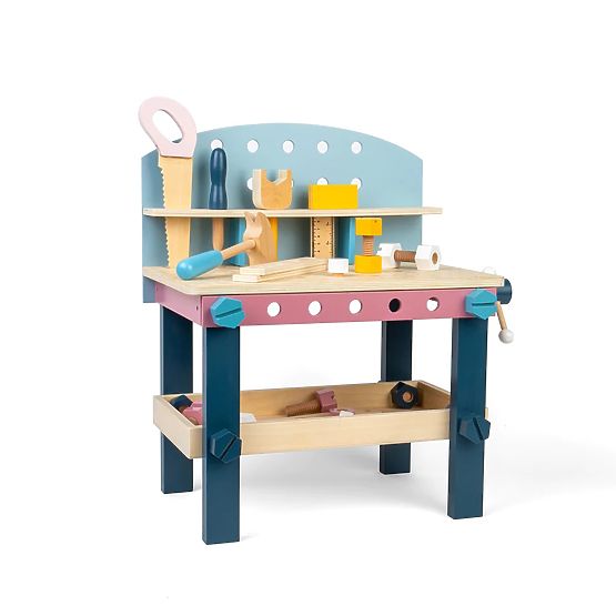 Bigjigs Toys Établi pour enfants avec outils