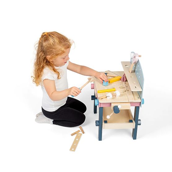 Bigjigs Toys Établi pour enfants avec outils