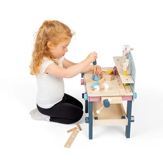 Bigjigs Toys Établi pour enfants avec outils