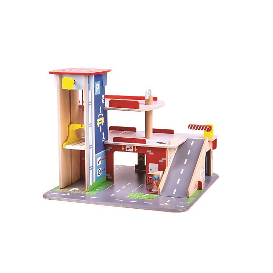 Bigjigs Toys Garage avec parking