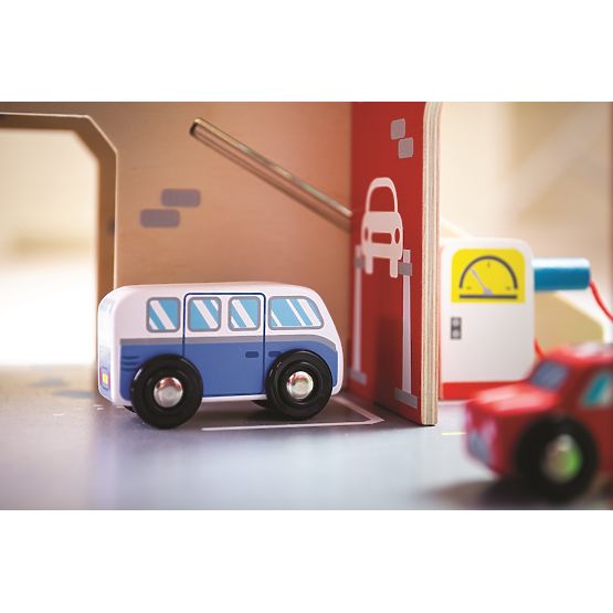 Bigjigs Toys Garage avec parking