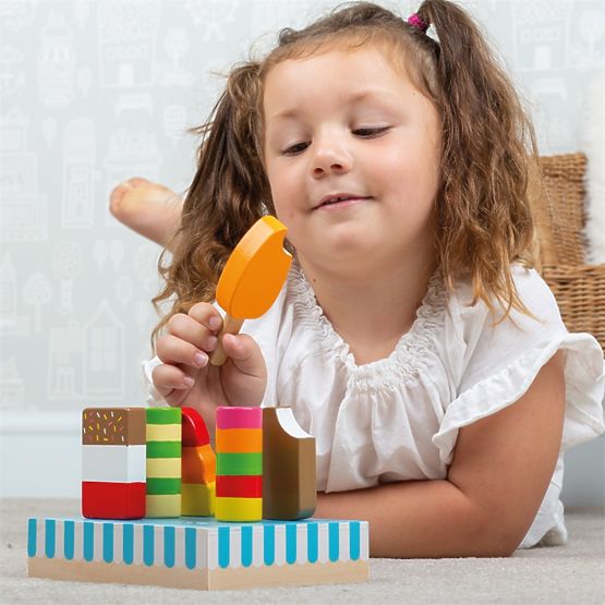 Bigjigs Toys Glaces en bois