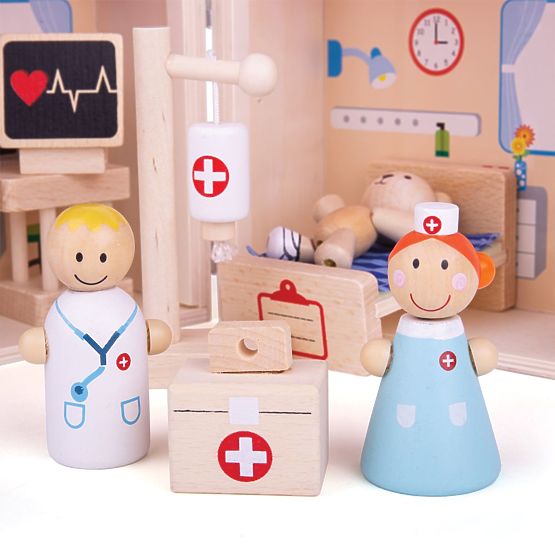 Bigjigs Toys Hôpital des Ours