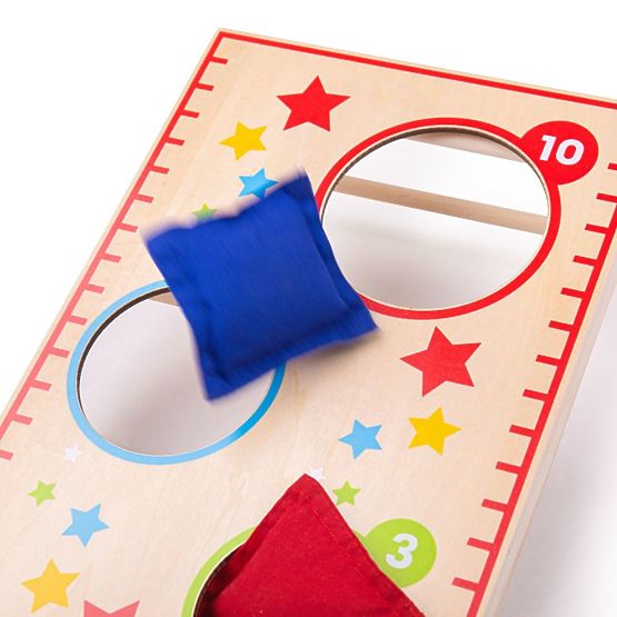 Bigjigs Toys Jeu de lancer d'oreillers